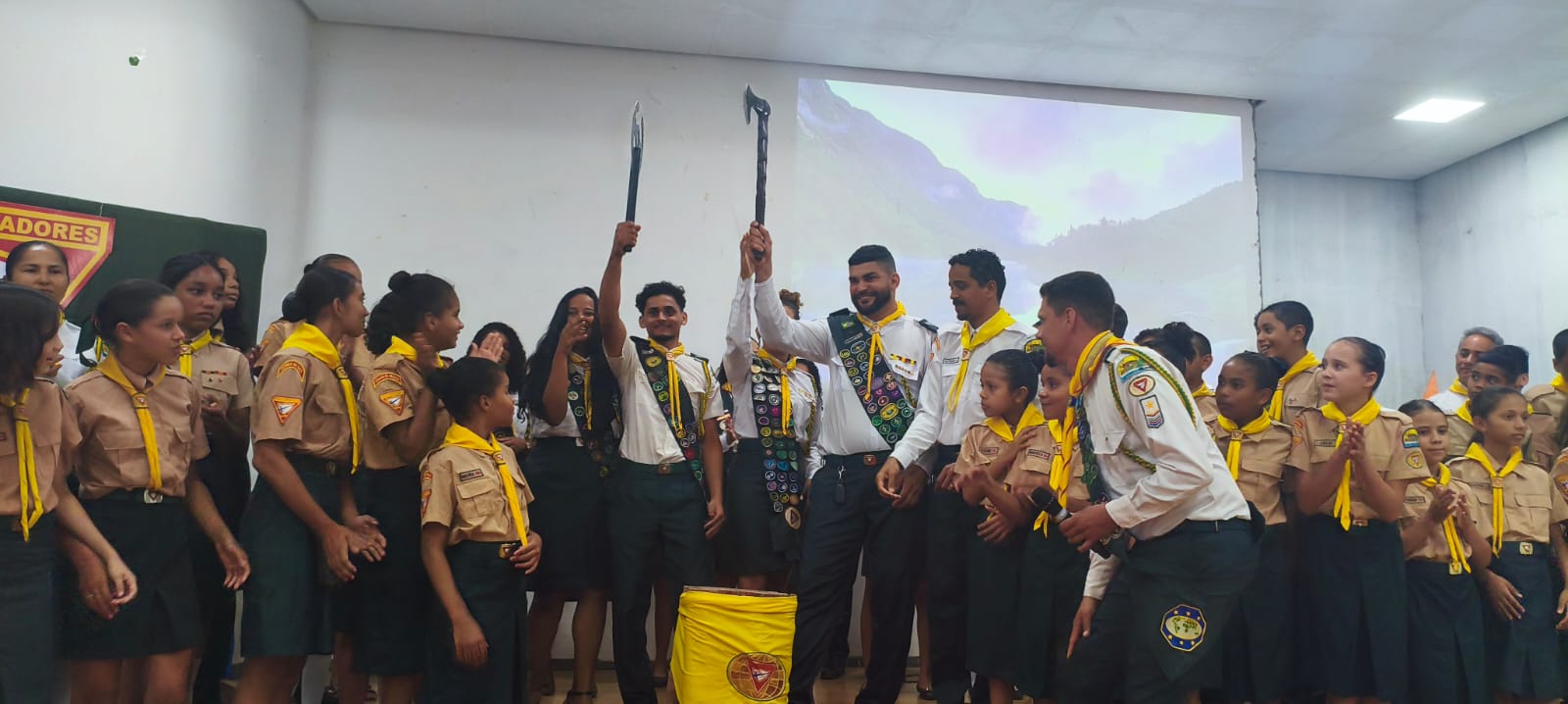 Desbravadores do clube Atalaias do Araguaia